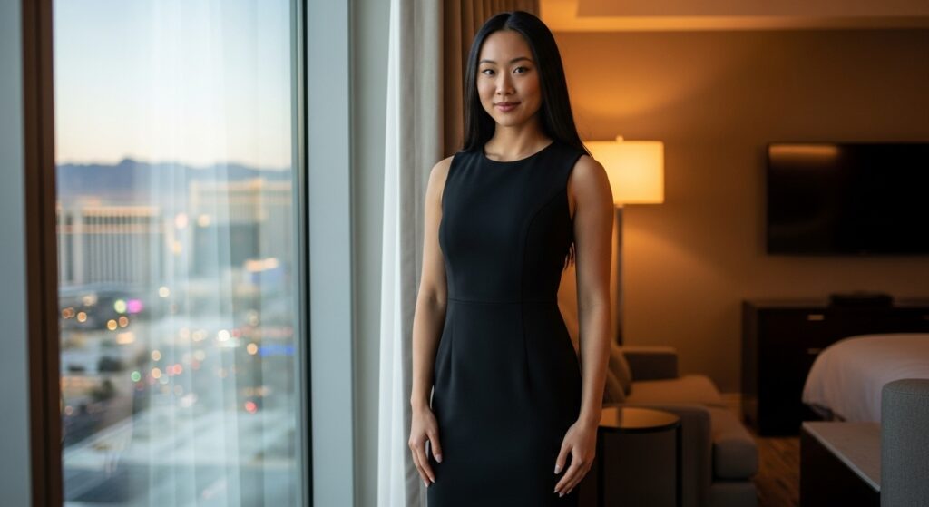 Anna S. specializing in jet lag recovery massage for international travelers in Downtown Las Vegas